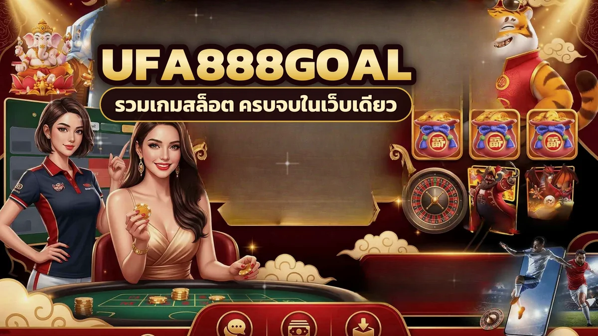 ภาพปกบทความ ufa888goal เดินจากสล็อตไปคาสิโน แล้วกลับหน้าหลักเพื่อเลือกความสนุกถัดไปได้ตลอด